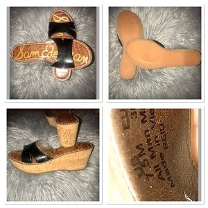 Sam Edelman Reid Platform Sandal, black